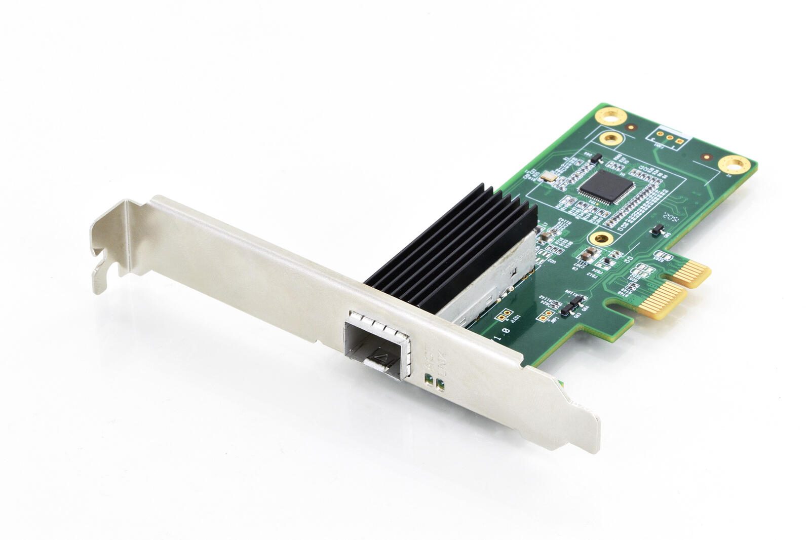 Digitus Single Port Gigabit Ethernet Netzwerkkarte, SFP, PCI Express, Intel Chipsatz DN-10160