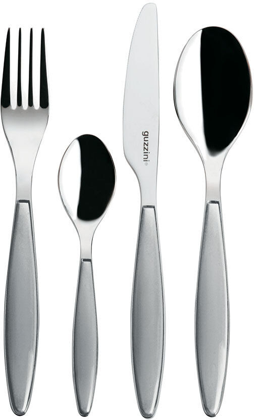 Guzzini - 24 Piece Cutlery Set, Service for 6 Sky Grey 24