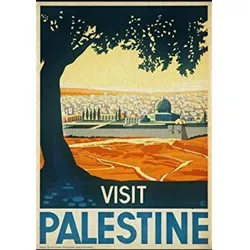 POSTER Reisebüro Palästina A3 Rahmenlos