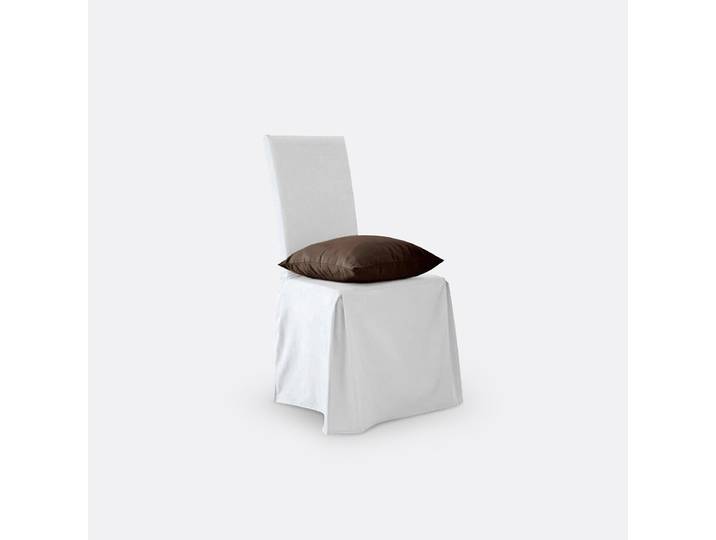 LA REDOUTE Lot 2 housses de chaise, Scenario Blanc