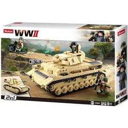 Sluban M38-B0693 - Konstruktionsspielzeug - German Tank