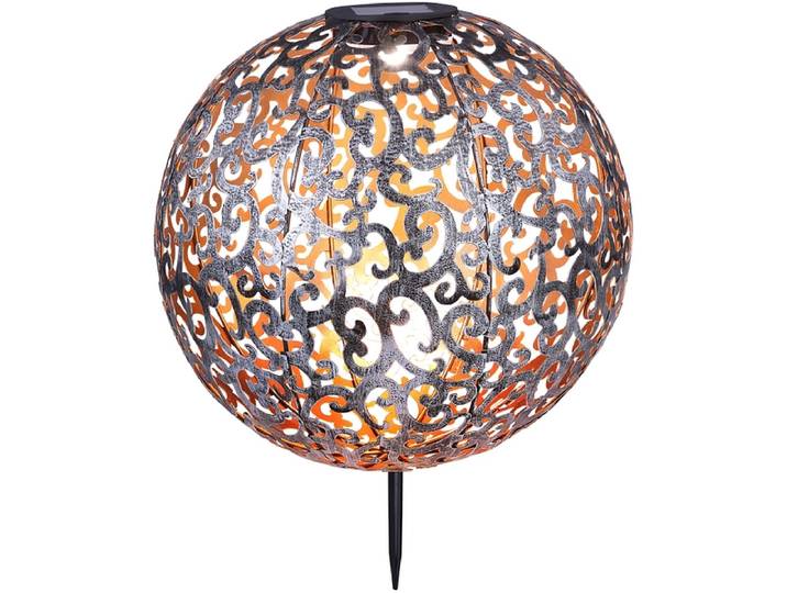 Solarlampe SOLAR MYA 28.5cm x 40cm 0.12W silberfarben