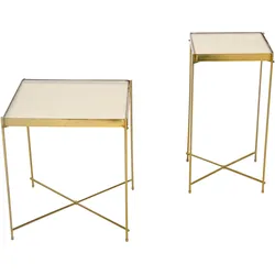 Möbel Direkt Online, Couchtisch + Beistelltisch, Selly (32 x 32 x 60 cm)