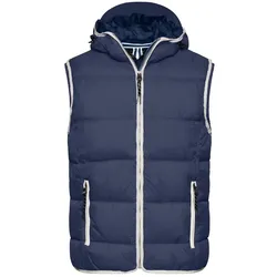Maritime Weste "JN1076" - S - navy/white
