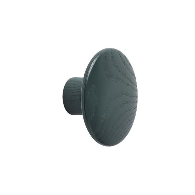 Muuto The Dots kledinghaak Small Dark Green