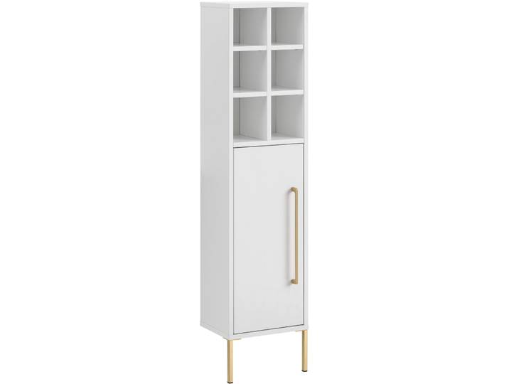 Highboard Etta weiss Holzwerkstoff B 30 H 131 cm