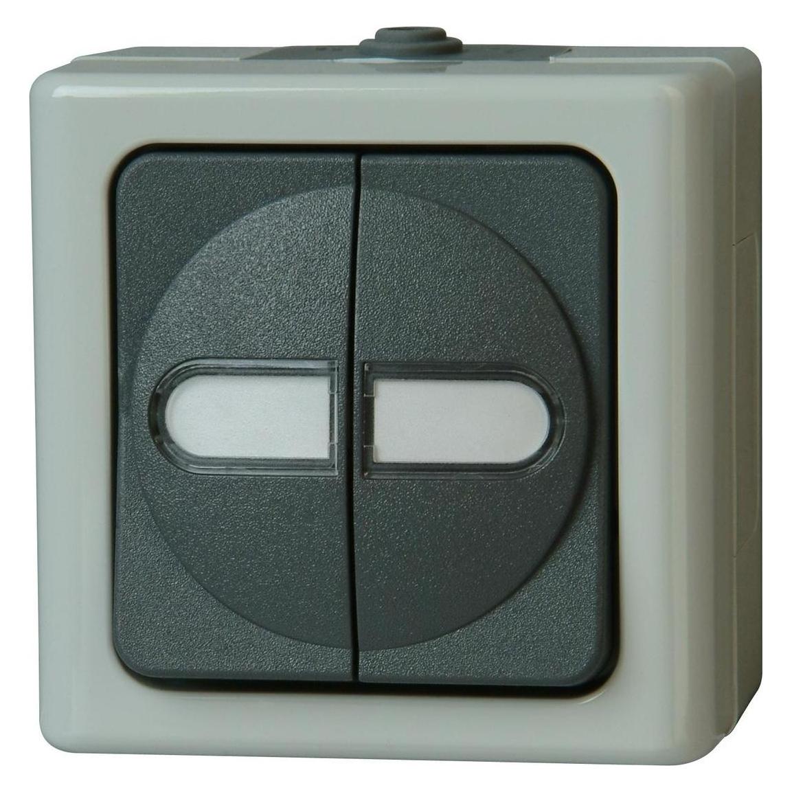 Kopp Blue Electric Aufputz Feuchtraum Serienschalter (560556003)