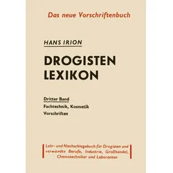 Drogisten-Lexikon, Fachbücher