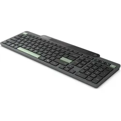 Lenovo Self-Charging Bluetooth Keyboard (DE, Kabellos), Tastatur, Schwarz, Grün