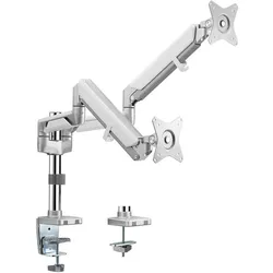 LogiLink BP0089 (Tisch, 32", 9 kg), Monitor Halterung, Silber