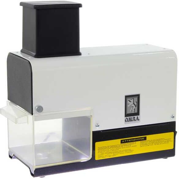 New O.M.R.A. OM-2925-BI - Elektrische Tischreibe mit herausnehmbarem Walzenaufsatz - 200W