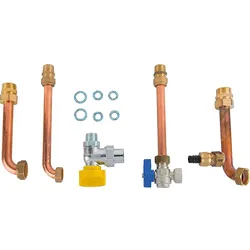 Hydraulik-Anschluss-Set passend für Itaca KC, KB und FORMENTERA Ausführung Eck