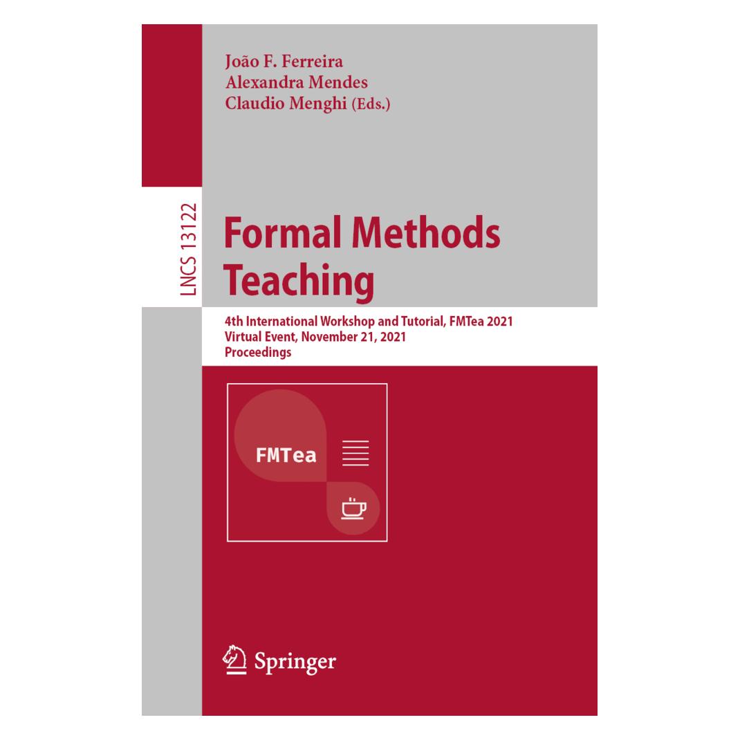 Springer Formal Methods Teaching (Englisch, Softcover, Alexandra Mendes, Claudio Menghi, João F. Ferreira) (56217496)