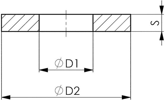 AMF Rondelle Forme D M12 (81885)
