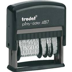 Trodat 4817 Wortbandstempel Schwarz 46 x 4 mm (B x H)