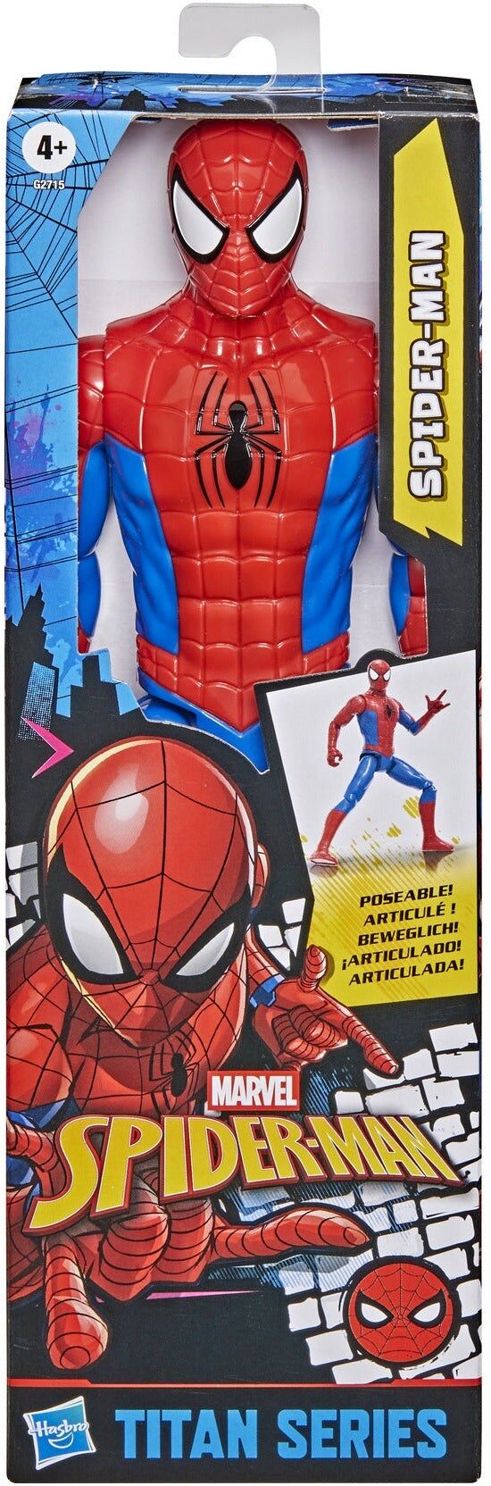 Marvel Spider-Man Titan Series Classic Action Figure 30cm by Hasbro