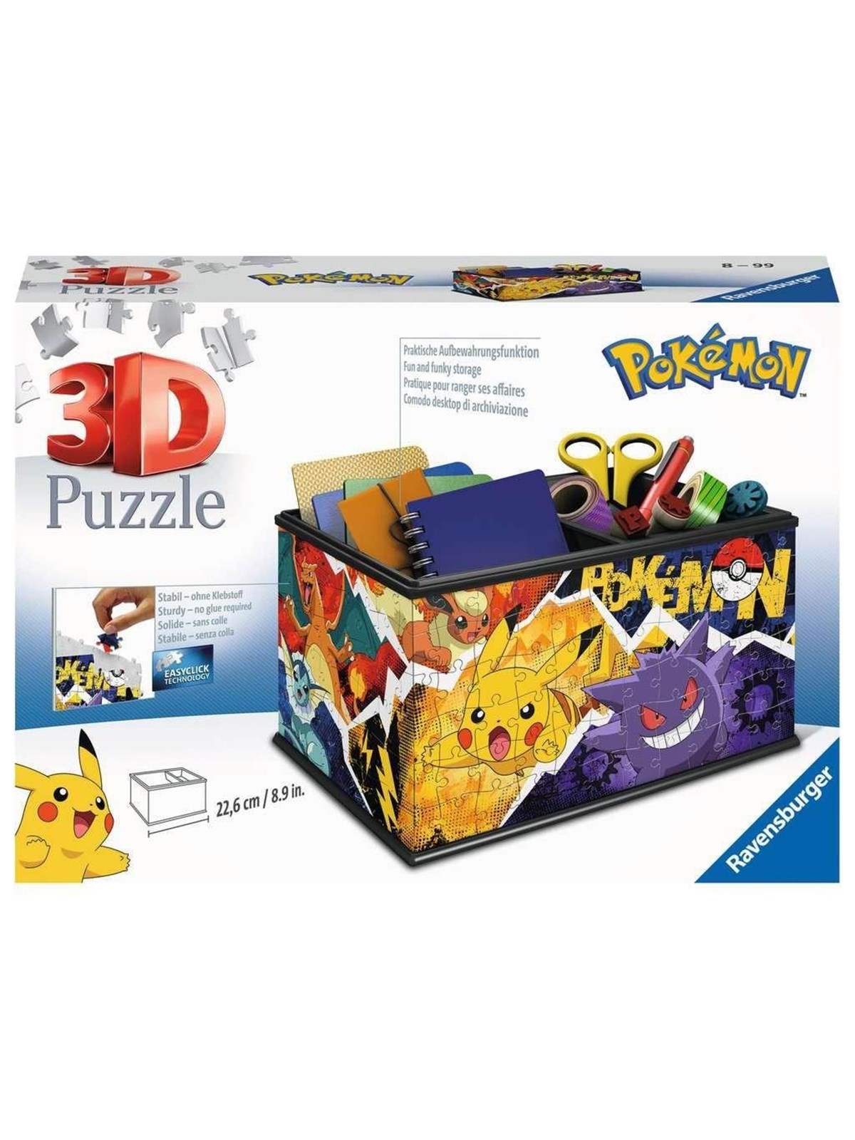 Ravensburger Storage Box Pokémon 216p 3D Puzzle