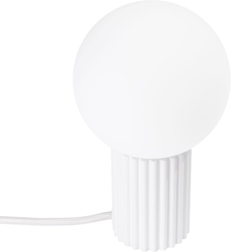 Sollux Lighting Lámpara de escritorio blanco aluminio/vidrio