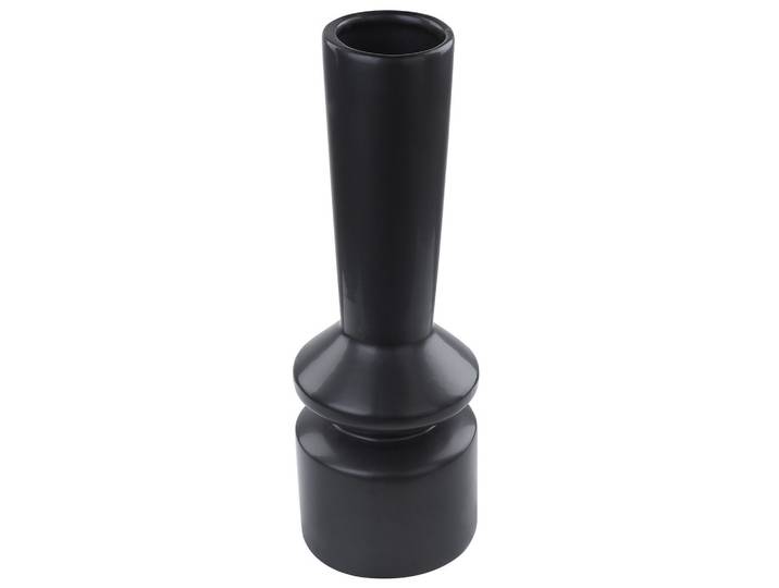 BLUMENVASE Dolomit schwarz Peania