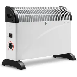 Trotec Convection heater TCH 20 E, Name: Conv. heats. TCH-20-E, Suitable room size (m2): up t, Heizkörper, Schwarz, Weiss