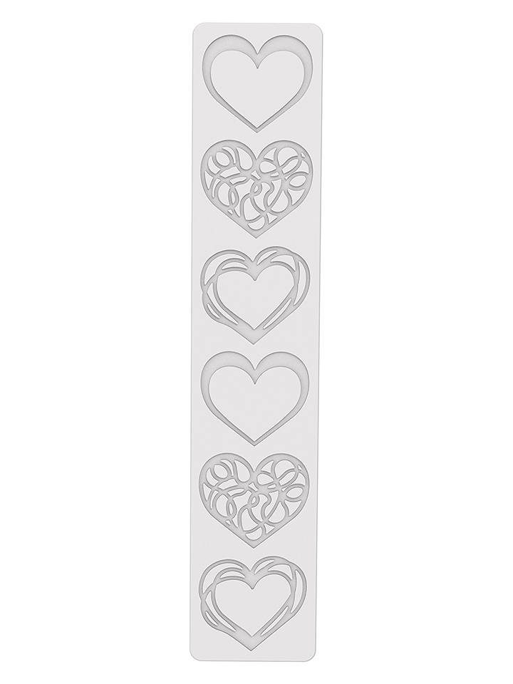 silikomart Silikon-Backmatte "Adore" in Grau - onesize