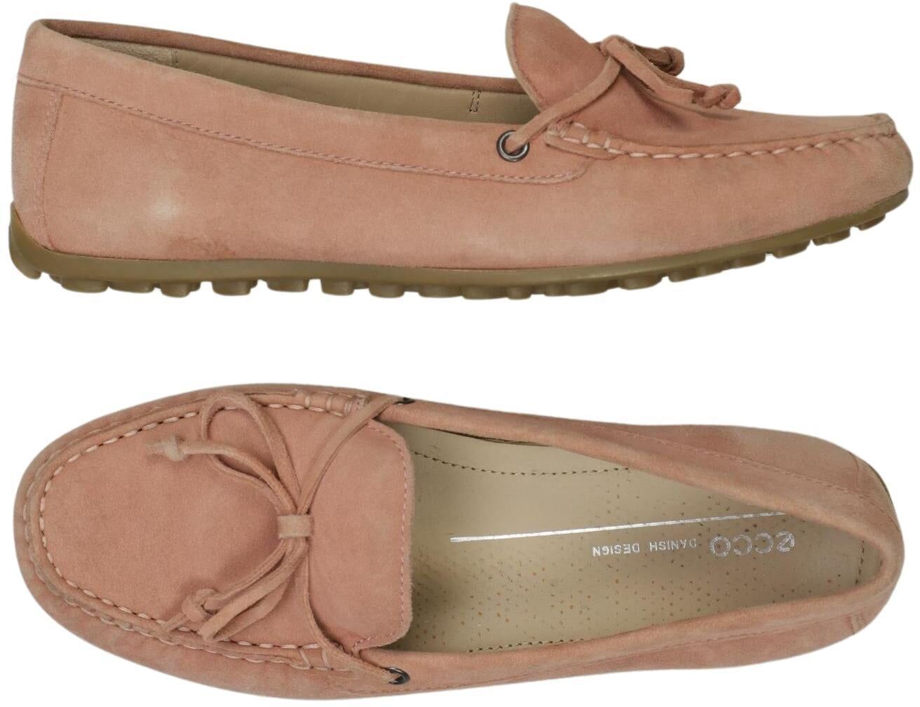 Ecco Damen Halbschuh, Pink, Gr. EU 38, Leder - Second Hand
