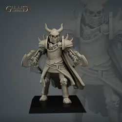 Skeleton Warrior von Galaad Miniatures aus Skeletons Squad Prebuild and Modular