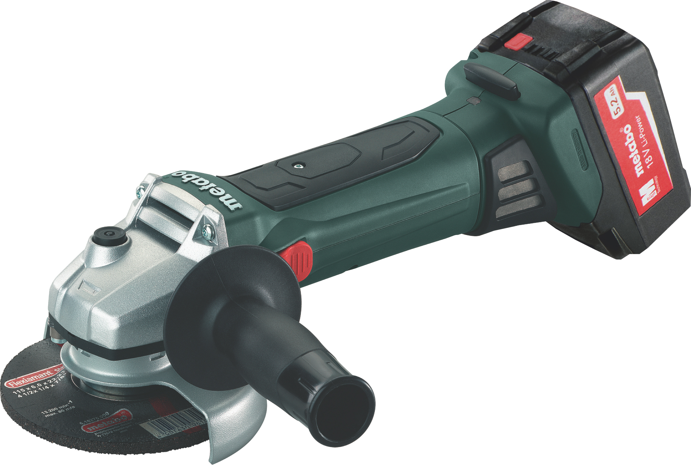 Metabo Akku-Winkelschleifer 18V W18LTX125 Quick