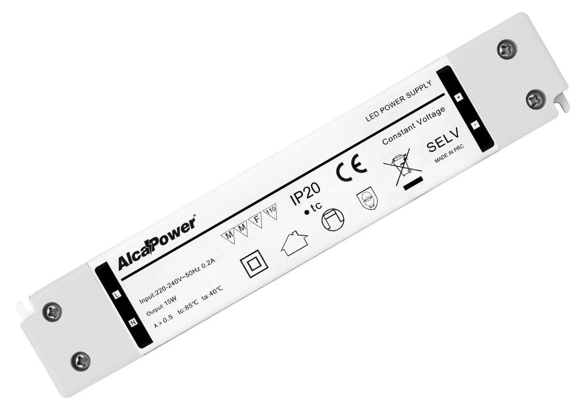 Alcapower 12V 15W 1,25A schakelende voeding voor verlichting