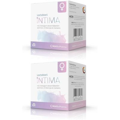 Lactobact Intima magensaftresistente Kapseln x2 2x30 St magensaftresistent