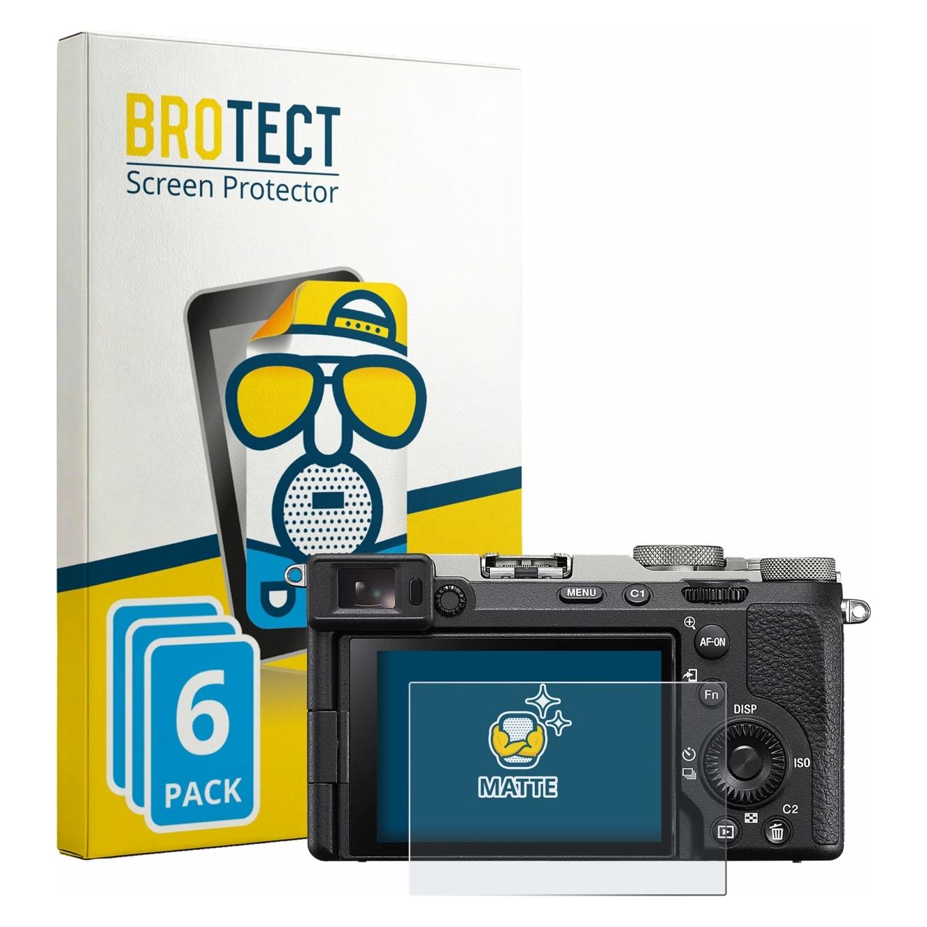 Brotect Entspiegelungsfolie für Sony A7C II Displayschutz Displayschutzfolie Folie Matt (4164015)