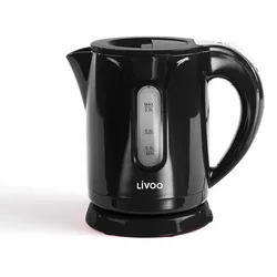 Livoo Mini Wasserkocher, Wasserkocher, Schwarz