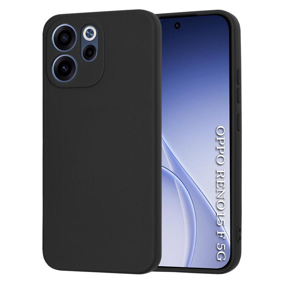 Techsuit - SoftFlex - Oppo Reno 15F - Black (Oppo Reno 15) (65895389)