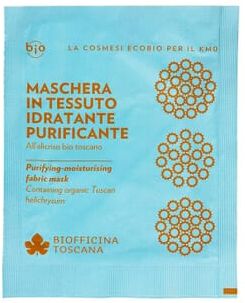 Biofficina Toscana Máscara Monodose Hidratante e Purificante 15 ml