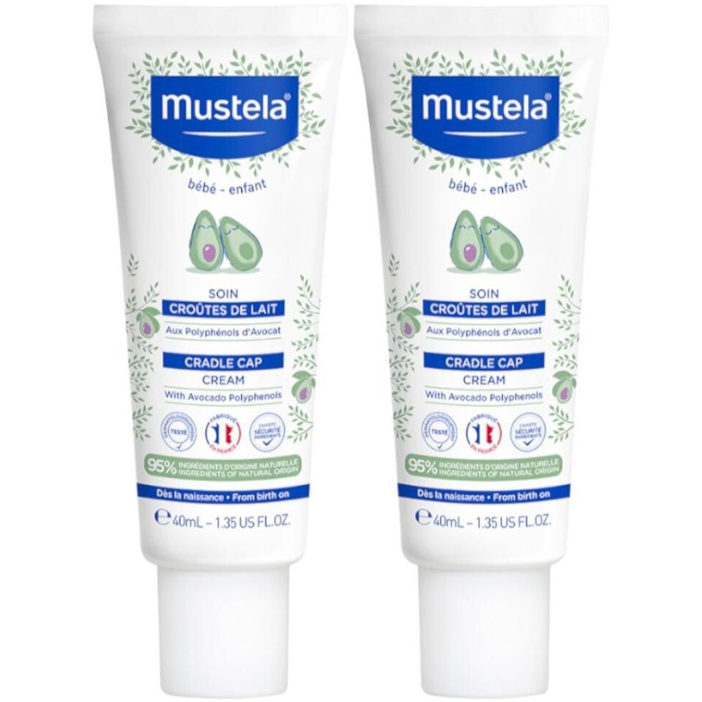 Mustela Baby Melkkorstjes x2 2x40 ml Creme