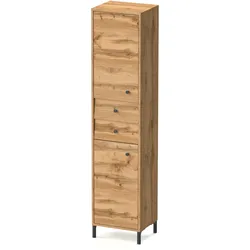 Tchibo - Hochschrank »Cottage« - 40,3x33x179,6cm - schwarz -