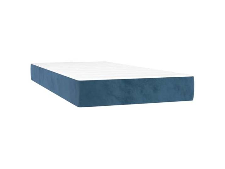 HBBMGYD Matratze mit Taschenfedern, Samt, mittlere Härte, 90 x 200 x 20 cm Weicher Samt, Taschenfedern, bequemer Schaumstoff, Rücken- und Bauchunterstützung, dauerhafte Stabilität