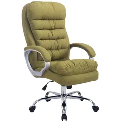 CLP Bürostuhl ergonomisch, XXL Vancouver, bis 150 kg belastbar, höhen-verstellbar, drehbar, kippbar fixierbar, Stoff