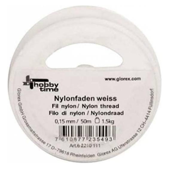 Glorex Nylonfaden (0.15 mm, 100 m) (62210107)