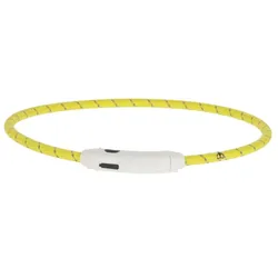 Kerbl Maxi Safe LED-Halsband für Hunde gelb aus Nylon