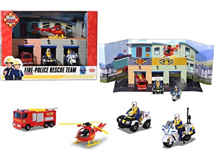 Dickie Toys Sam Fire Rescue Team Set