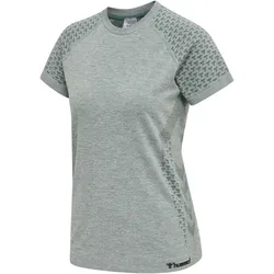 hummel hmlCI Seamless Trainingsshirt Damen north atlantic melange XS