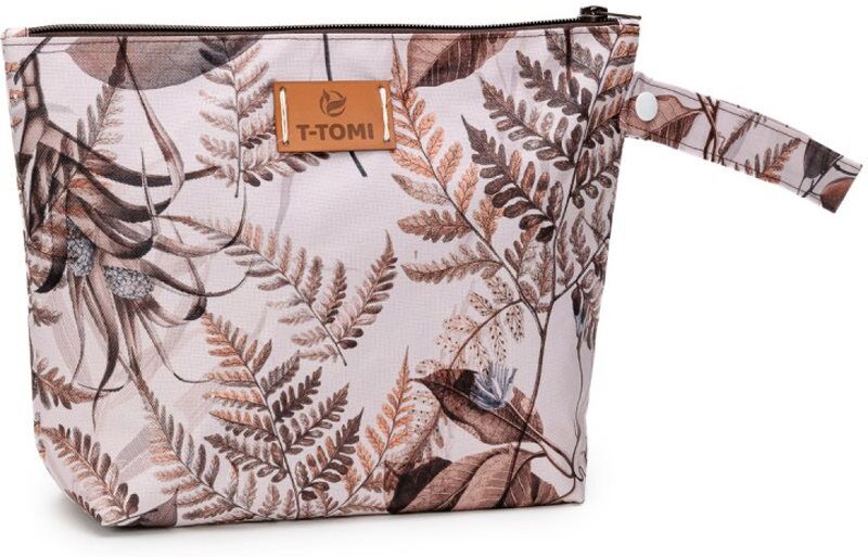 T-TOMI Big Baggie travel bag Chestnut 24x28 cm