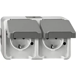 Merten, Steckdose, SCHUKO-Doppel-Steckdose
