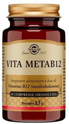 Solgar Italia Solgar Vita Metab12 Integratore 30cpr