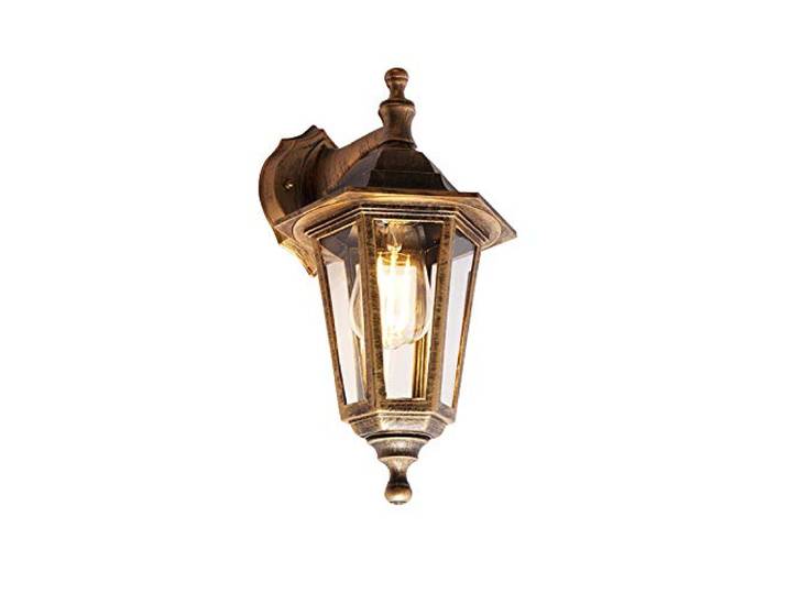 Qazqa new haven - Applique murale - 1 lumière - L 17.1 cm - Doré/Laiton - Classique/Antique - éclairage extérieur - Salle de bains