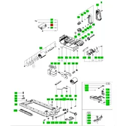 Festool Bock für BS 75 E, hinten