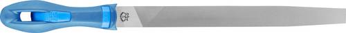 PFERD 11216258 Werkstattfeile Flachspitz Hieb 3 inkl. Ergonomie-Feilenheft für Feinbearbeitung & Schlichten Länge 250mm 1St.