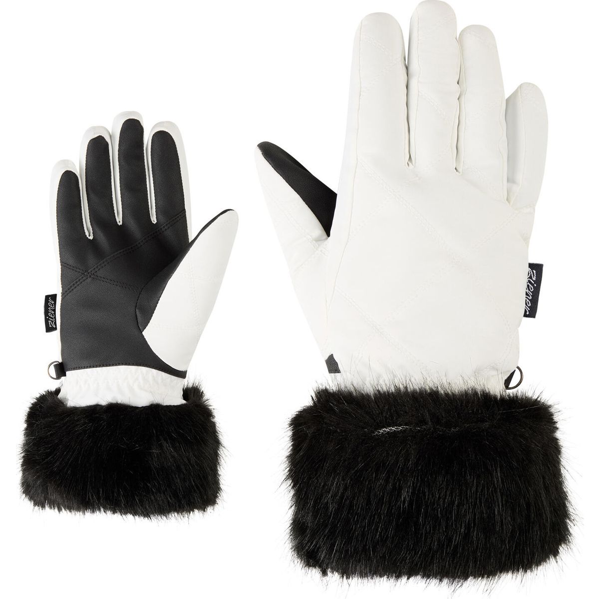 Ziener Lilion-z Glove Junior Girls white (01) 7,5 115041-01-7,5