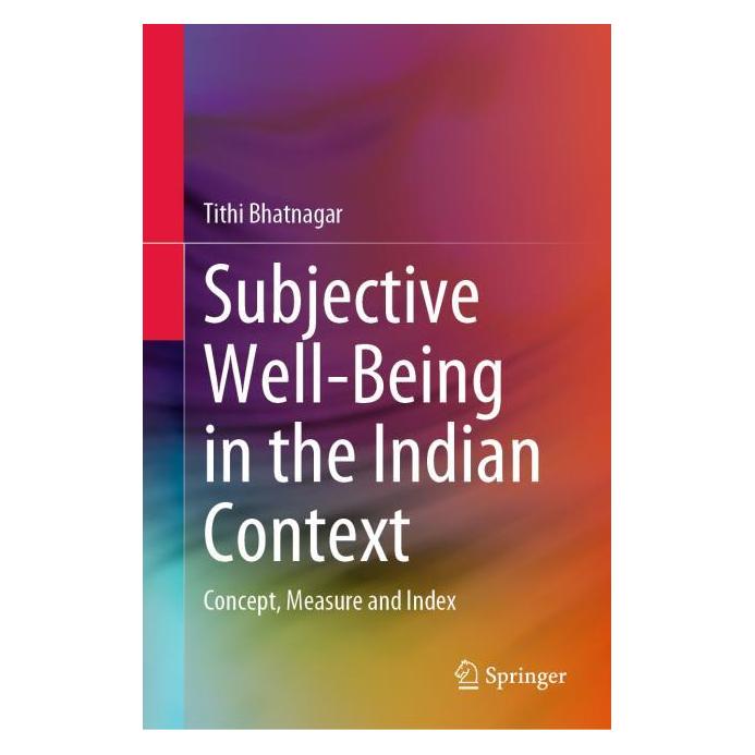 Springer Subjective Well-Being in the Indian Context (Englisch, Hardcover, Tithi Bhatnagar) (71878232)